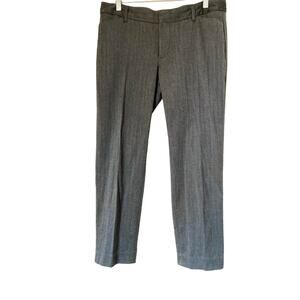 Gap Women's Pants Size 8 Stretch Grey Slim Cropped